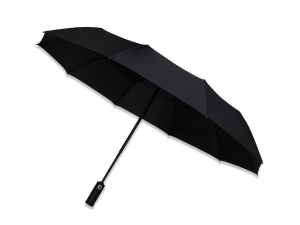 parasol automatyczny czarny z latarka LED